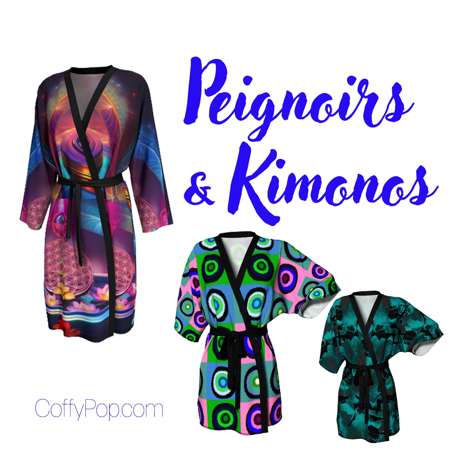 Peignoirs, Kimonos, and Robes