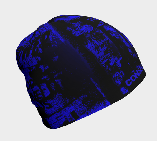 Flesh & Consequence Blue Beanie