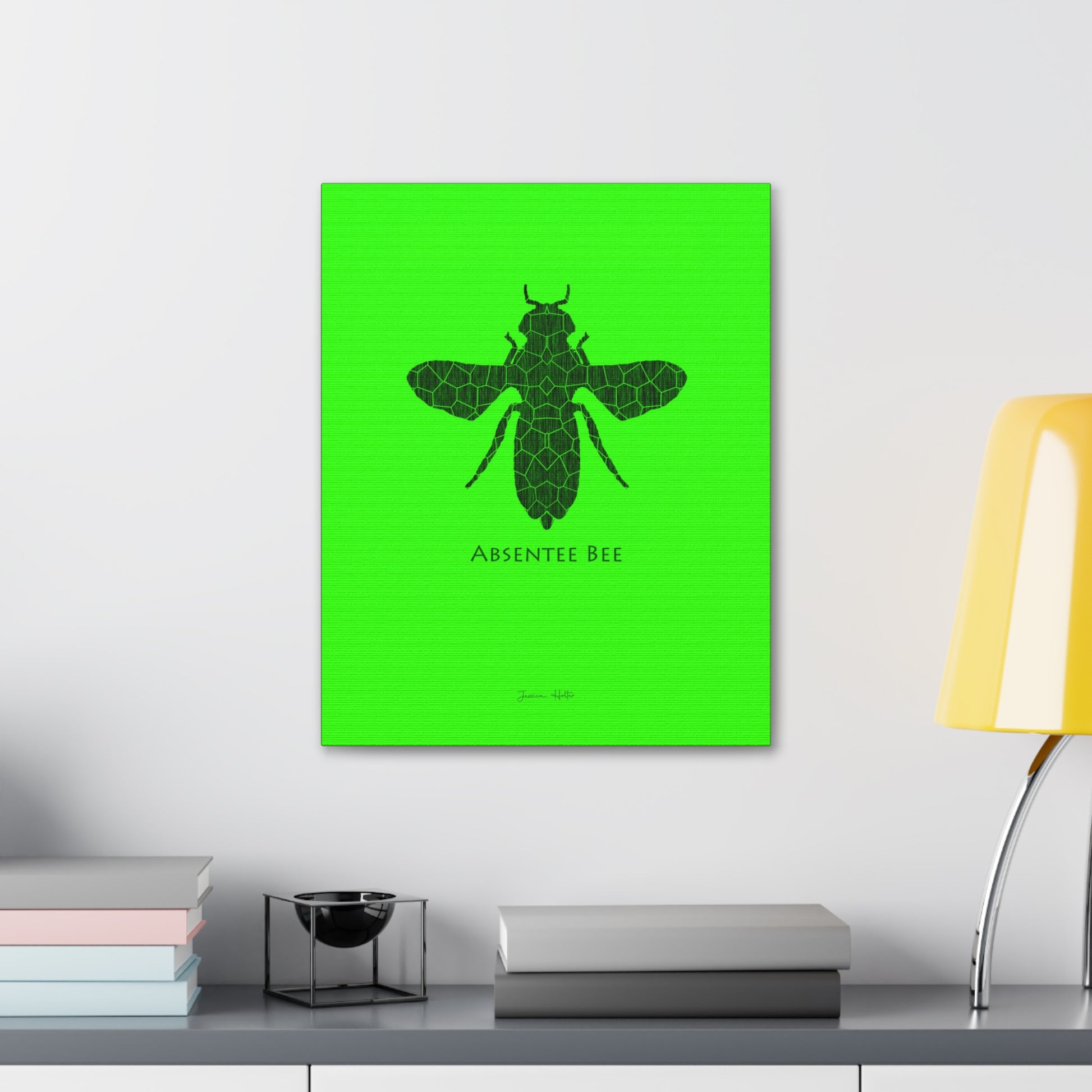 Absentee Bee Artwork by Jessica Holter