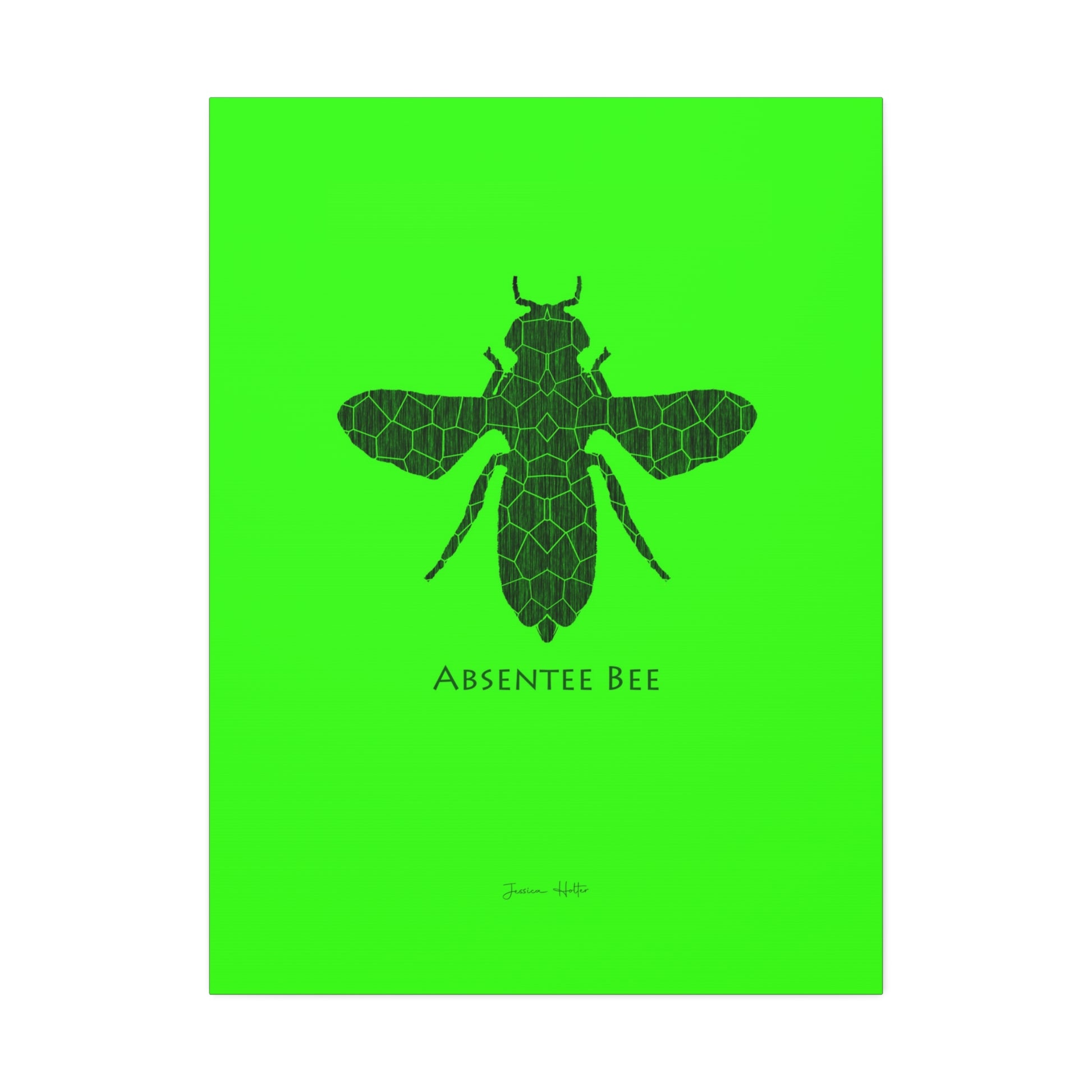 Absentee Bee Artwork by Jessica Holter