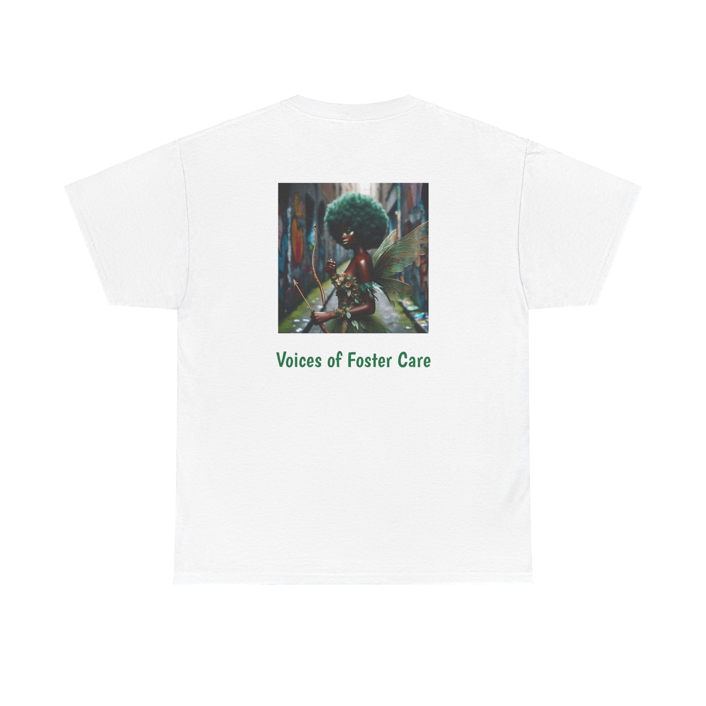 Self-Love in Green Heavy Cotton Tee