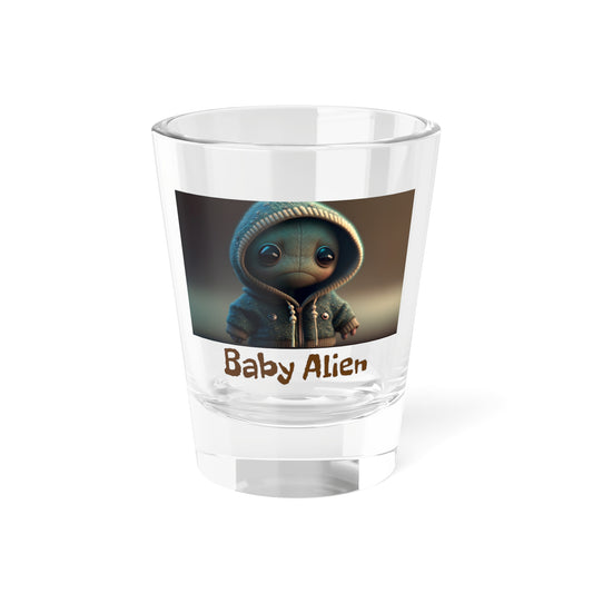 Baby Alien Shot Glass, 1.5oz