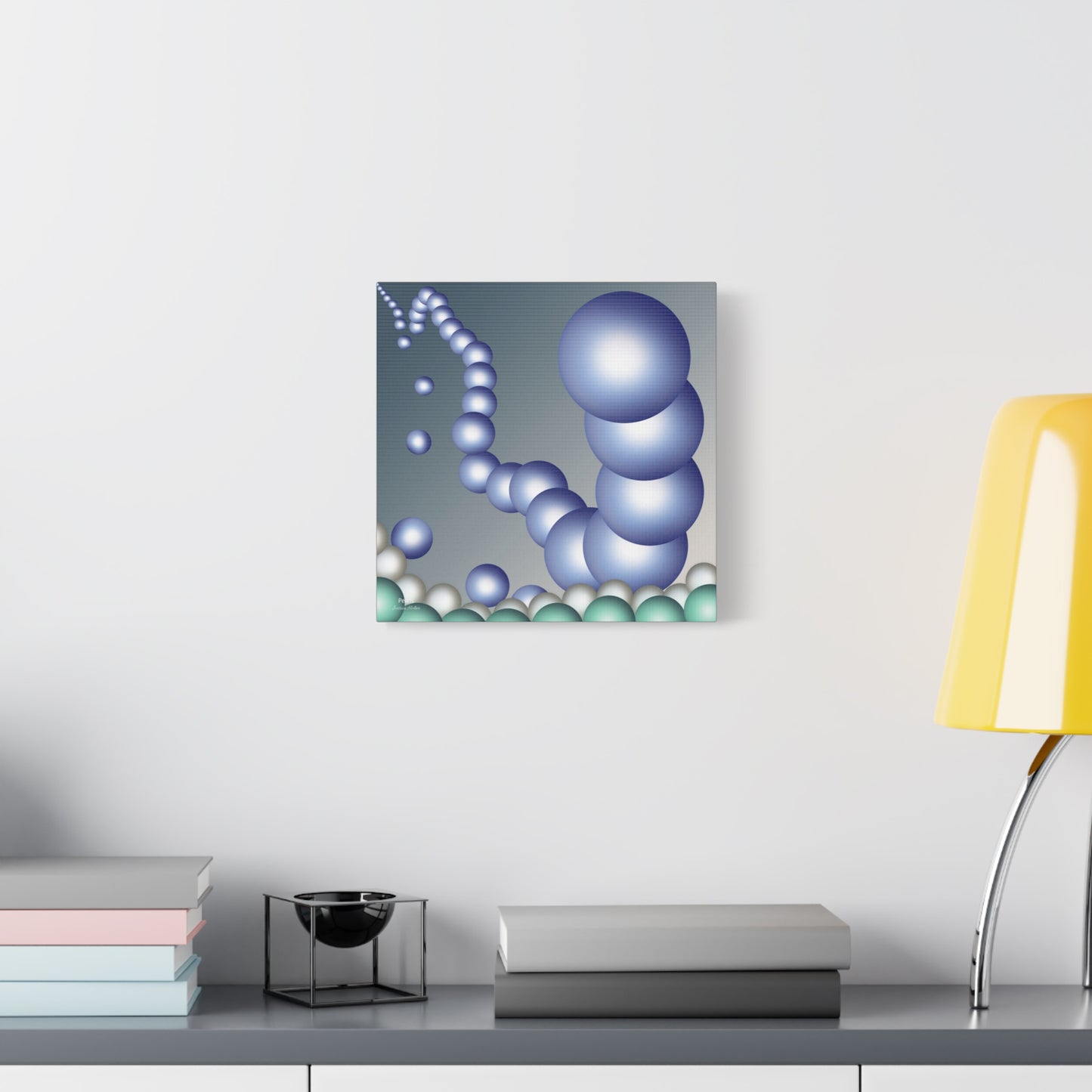 Pearls Wall Art on Stretched Canvas