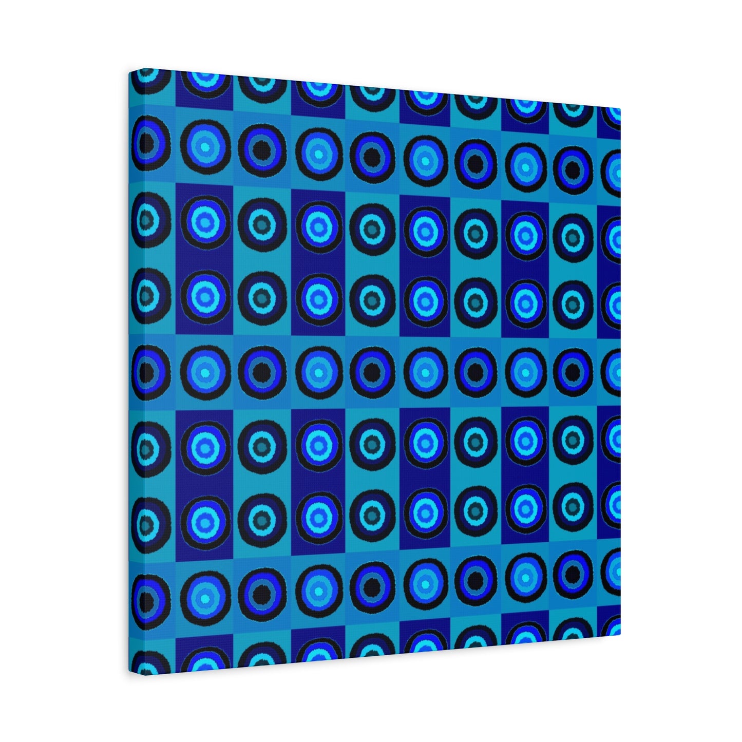 Blue Psyche Wall Art; Stretched Canvas