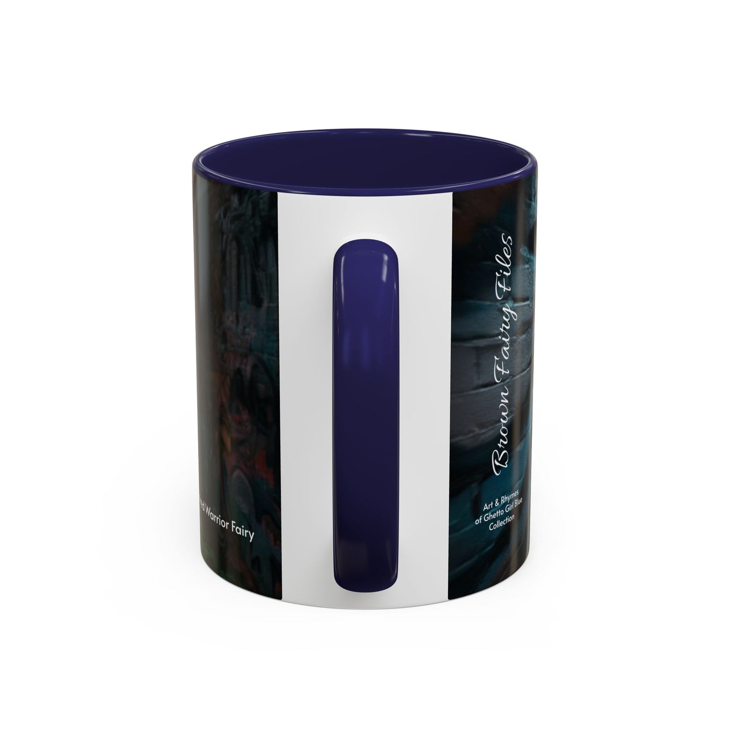 Blue-Haired Warrior Fairy Mug (11oz)