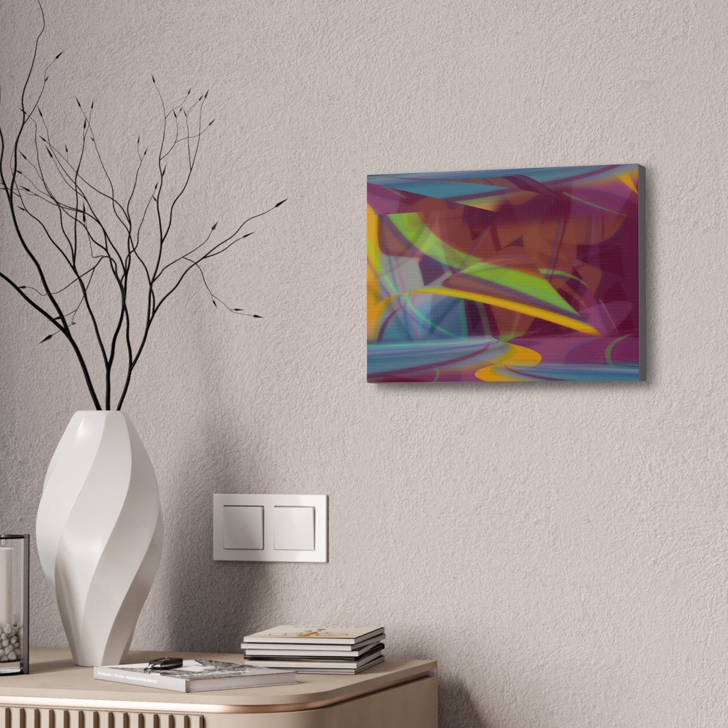 Subtle Mood Canvas Stretched Wall Art