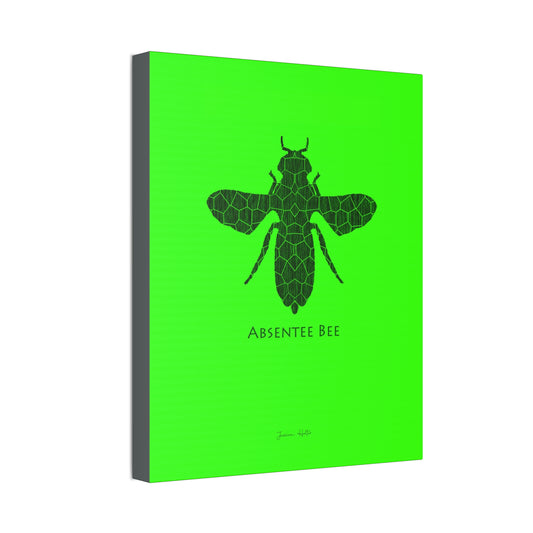 Absentee Bee ~ Canvas Stretched Wall Art