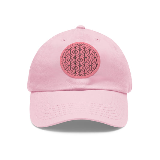 Flower of Life Cap with Round Patch