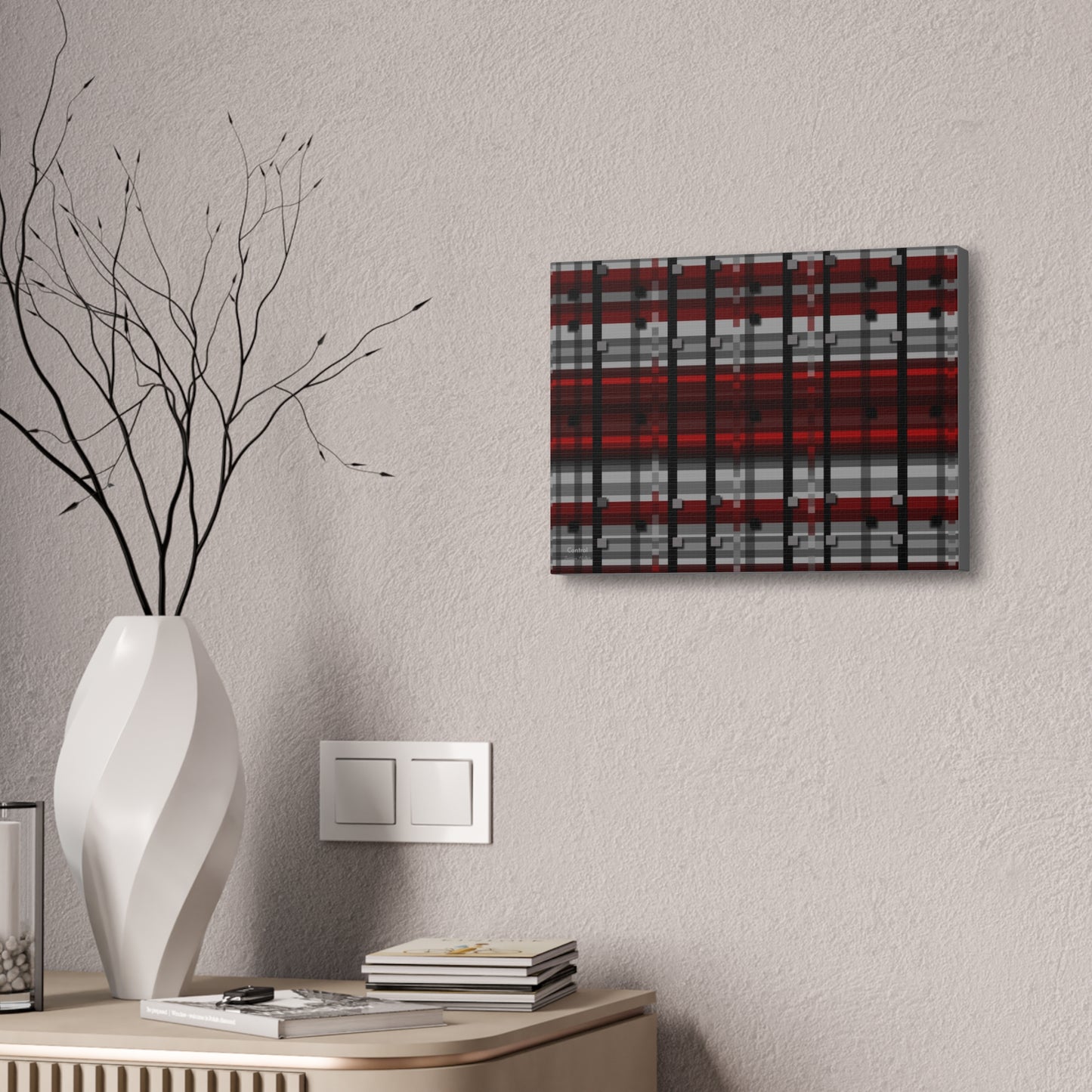 Control ~ Canvas Stretched Wall Art