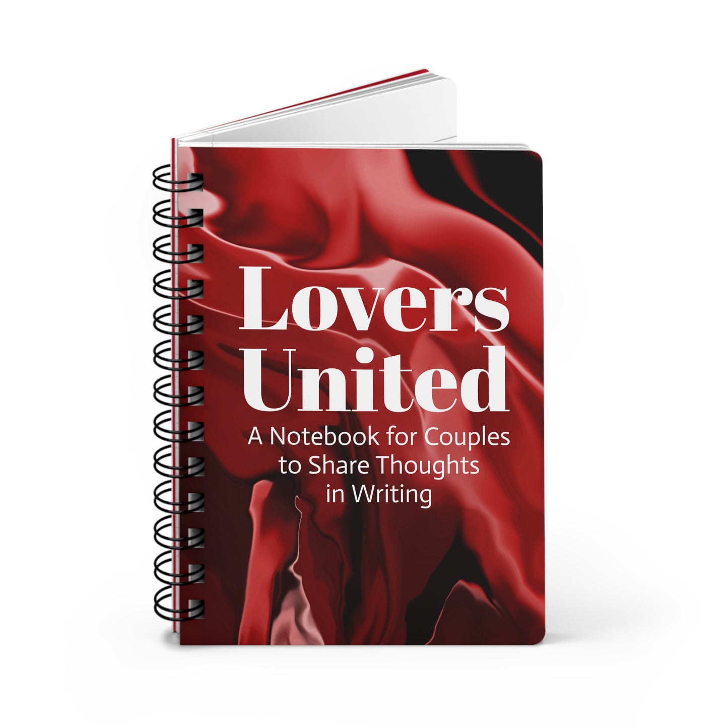 Lovers United Spiral Bound Journal with Vaja Artwork by Jessica Holter