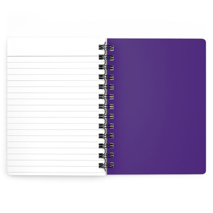 What Would Black Jesus Do? Spiral Bound Journal (Purple)