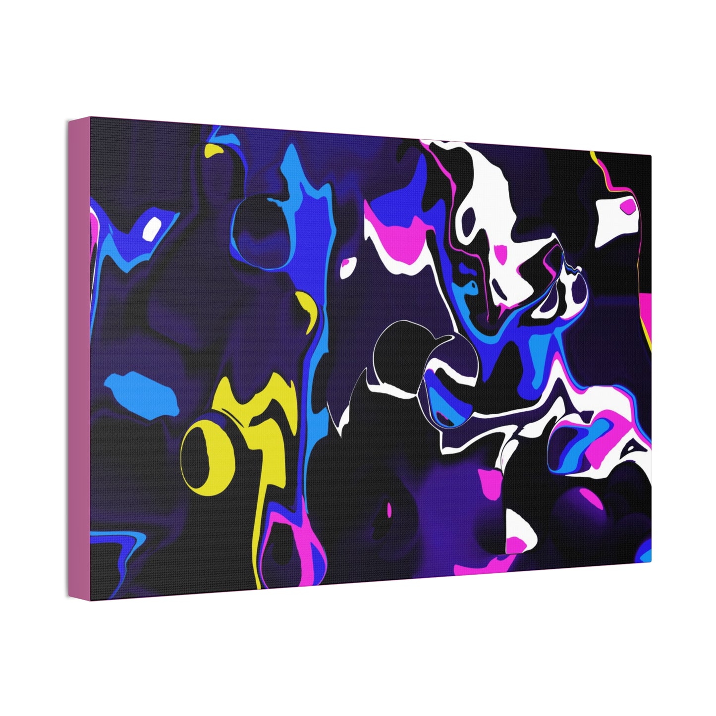 Hippie Matrix Canvas Stretched Wall Art