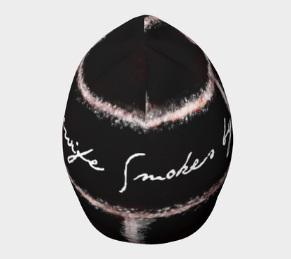 The Housewife Smokes by the Wall Beanie