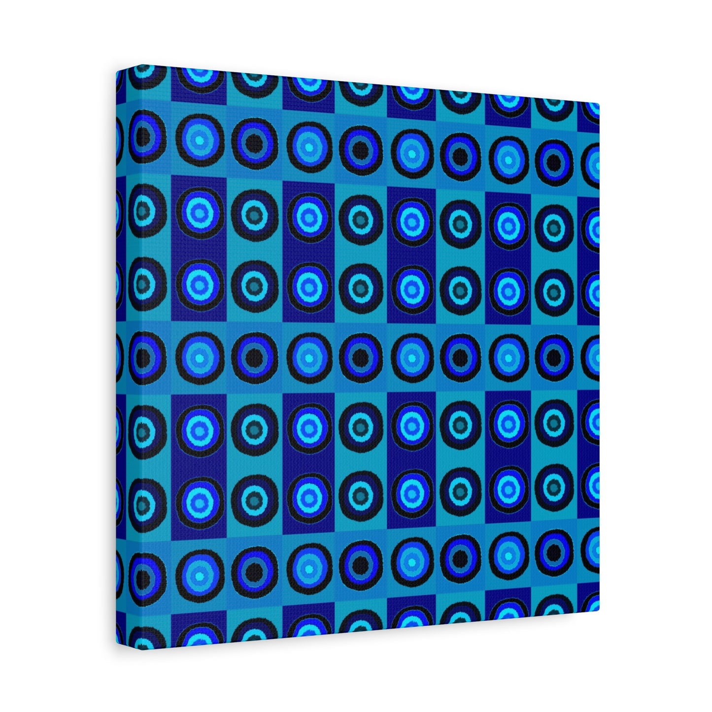 Blue Psyche Wall Art; Stretched Canvas