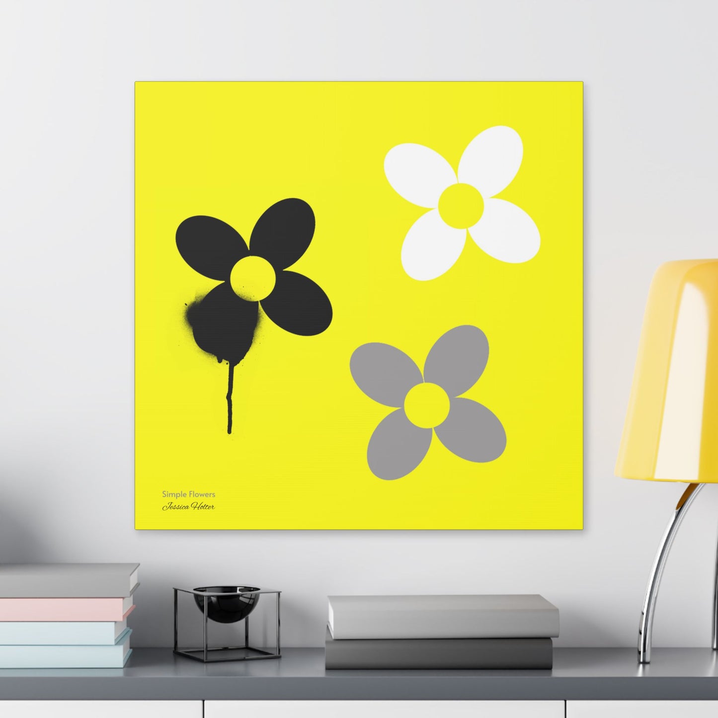 Simple Flowers ~ Classic Stretched Canvas