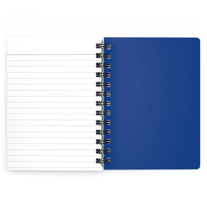 What Would Black Jesus Do? Spiral Bound Journal (Bright Blue)