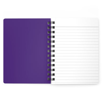 What Would Black Jesus Do? Spiral Bound Journal (Purple)