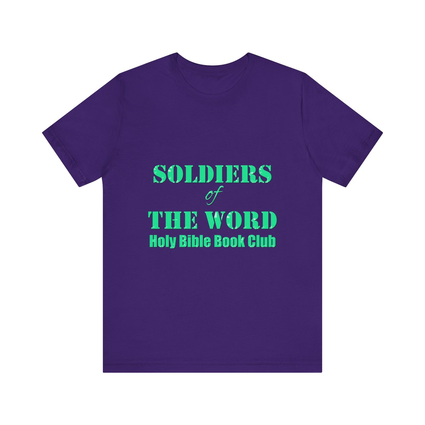 Soldiers of the Word: Holy Bible Book Club (Customizable T-Shirt)