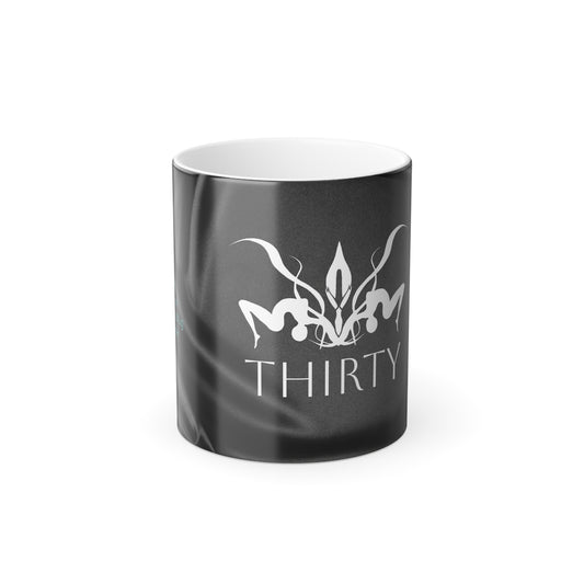 "The Finale" Color Morphing Limited Edition Thirty Anniversary Coffy Mug by Jessica Holter