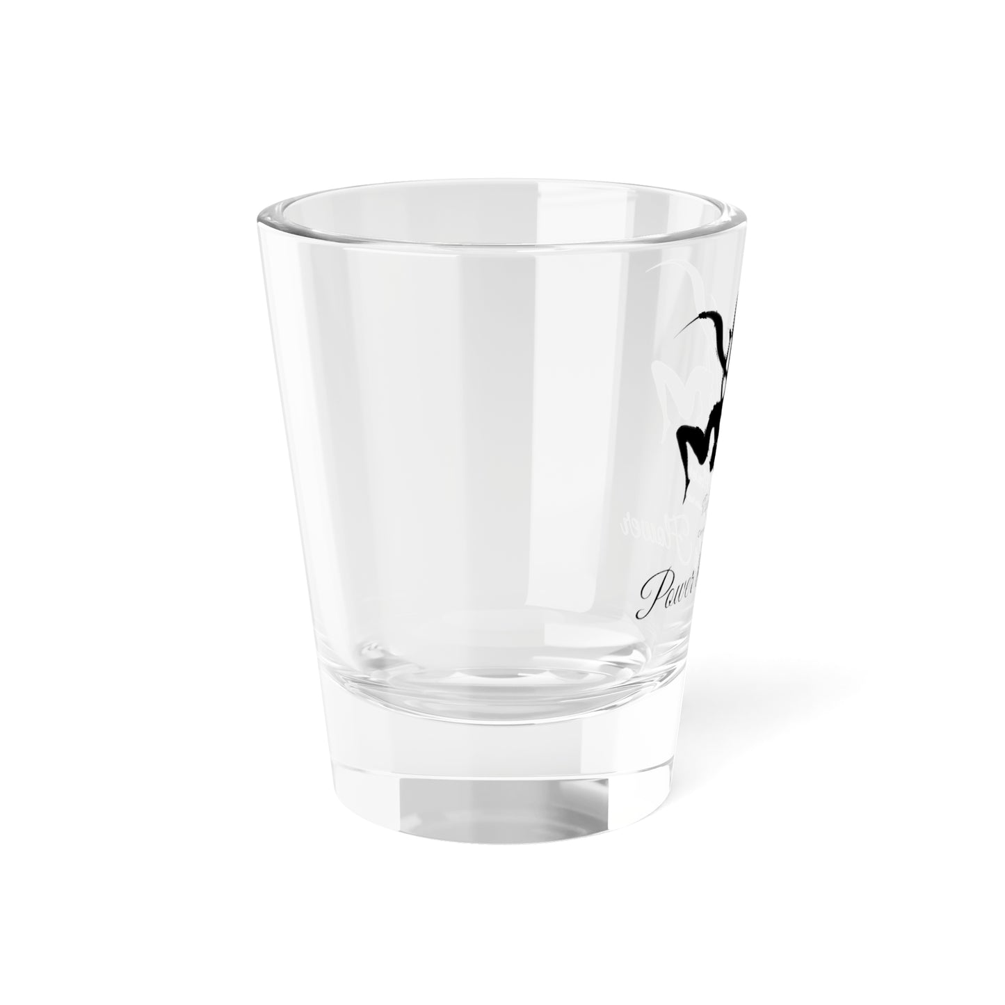 Power to the Flower Classic Original Shot Glass, 1.5oz