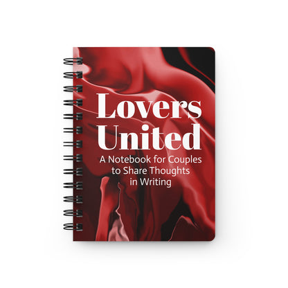 Lovers United Spiral Bound Journal with Vaja Artwork by Jessica Holter