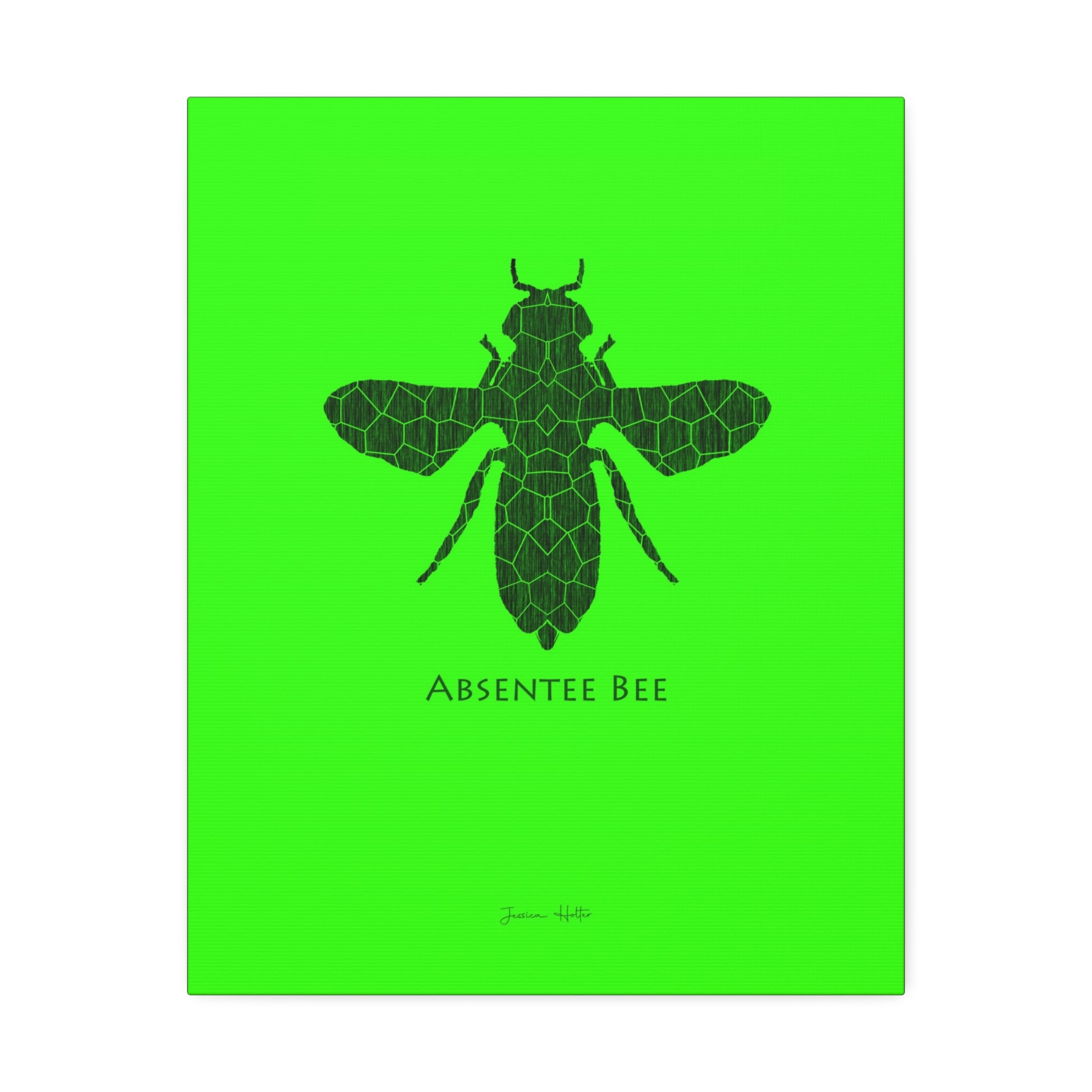 Absentee Bee Artwork by Jessica Holter