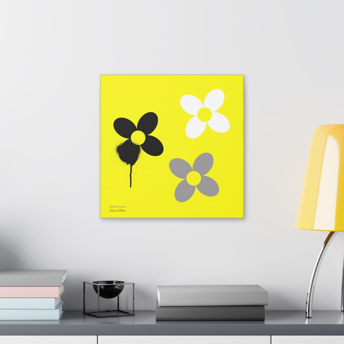 Simple Flowers ~ Classic Stretched Canvas