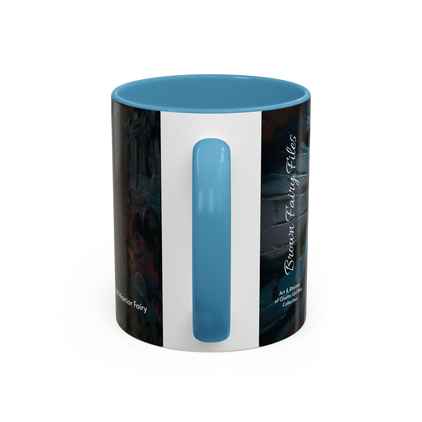 Blue-Haired Warrior Fairy Mug (11oz)