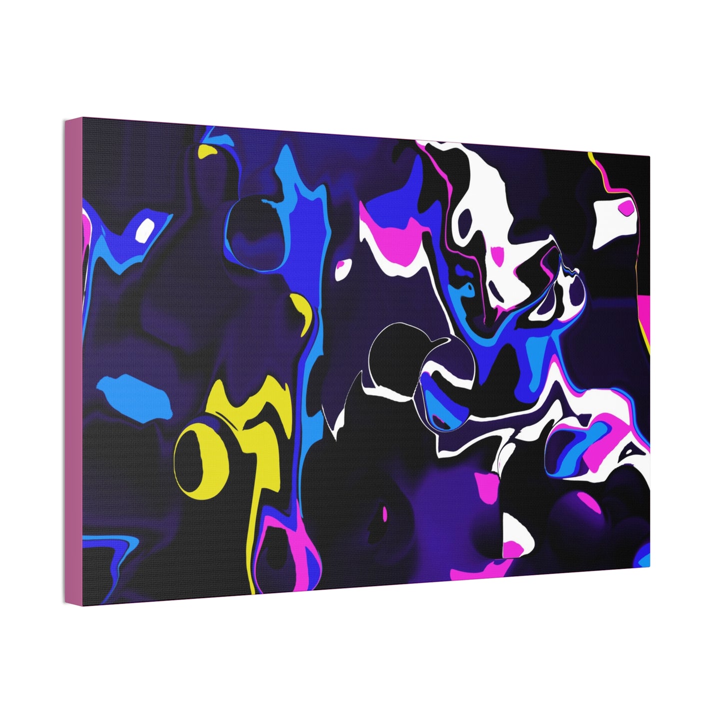 Hippie Matrix Canvas Stretched Wall Art