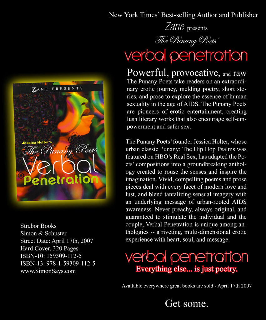 Book: Verbal Penetration ~ Hardcover (Personalized and Autographed)