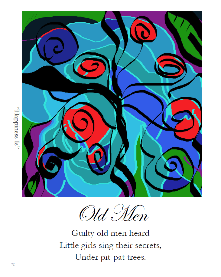 Ghetto Girl Blue's Art Book with Haiku Poetry by Jessica Holter