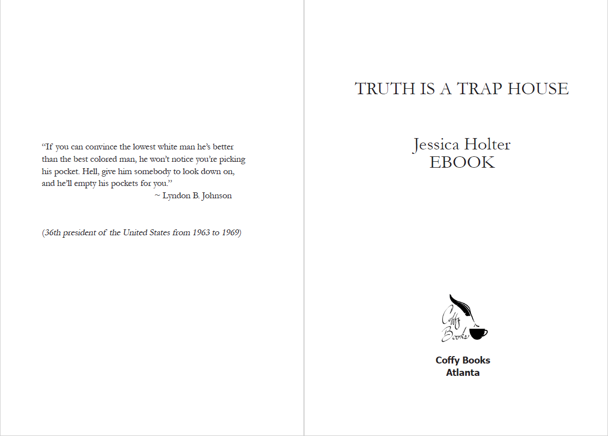 Book: Truth is a Trap House (Autographed & Personalized)